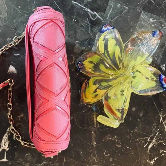 Tory Burch Robinson Patchwork Crossbody Bag - Picture 4 of 10